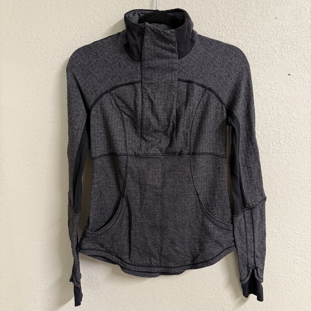 Lululemon Herringbone Brushed Jacket